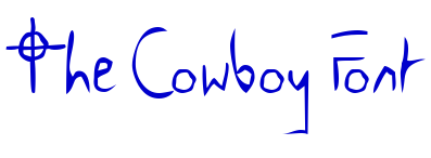 The Cowboy Font fuente